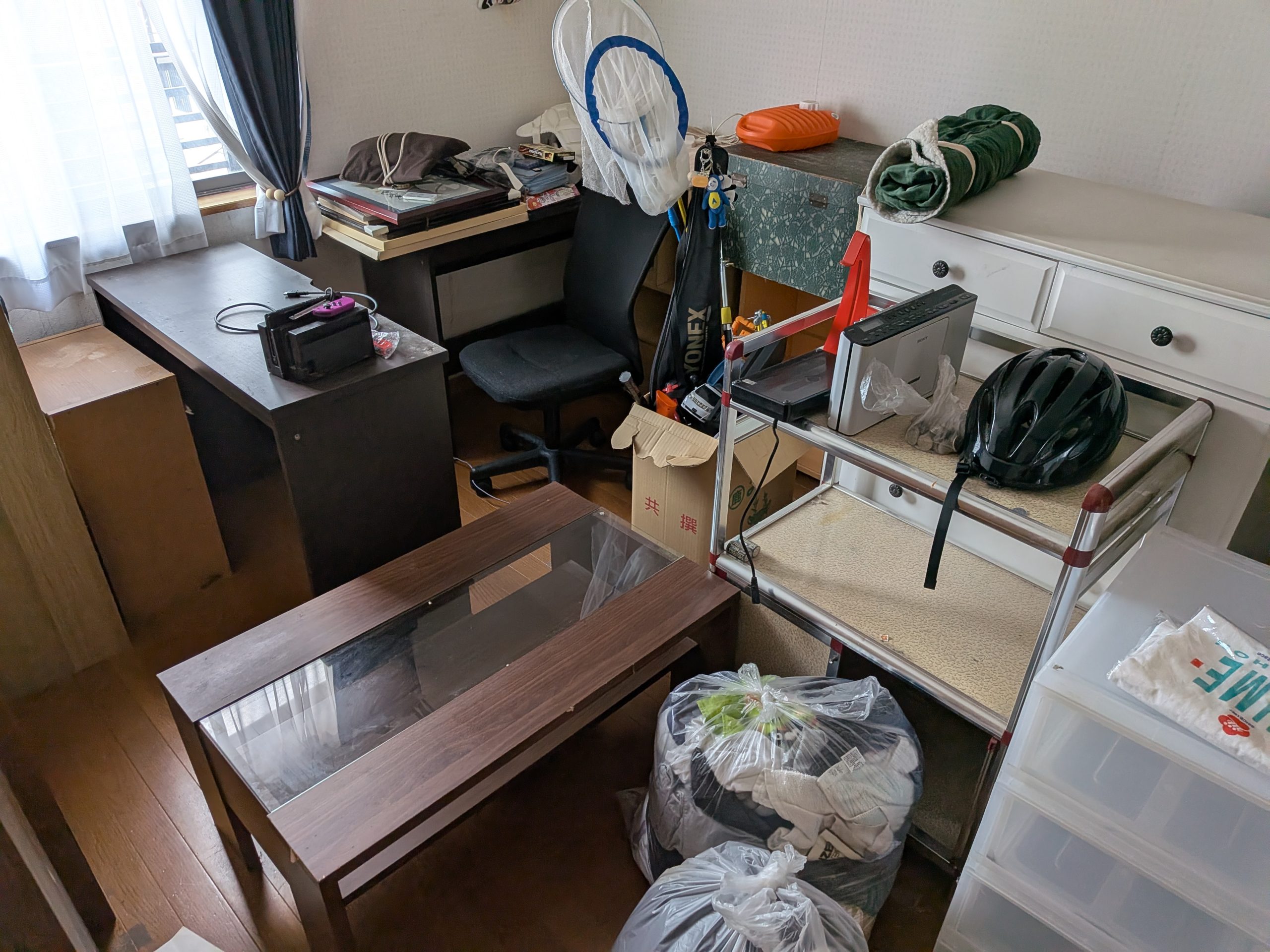 川口市5LDK 家財整理前の室内